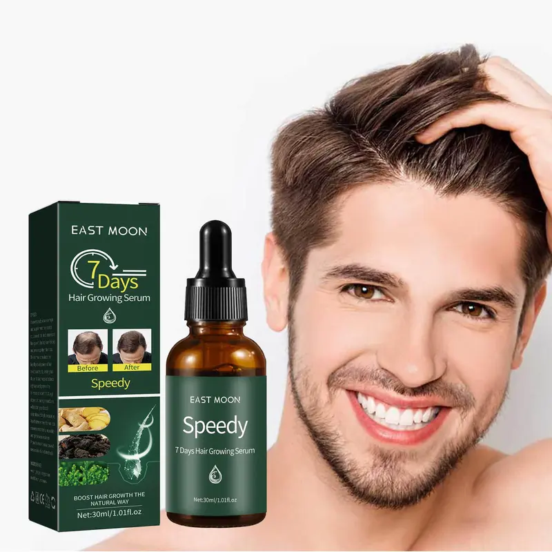 Thickening Hair Serum, Hair Root Care Oil, Scalp Care Oil, Natural Serum, Professional Hair Care Product for Men & Women 7
