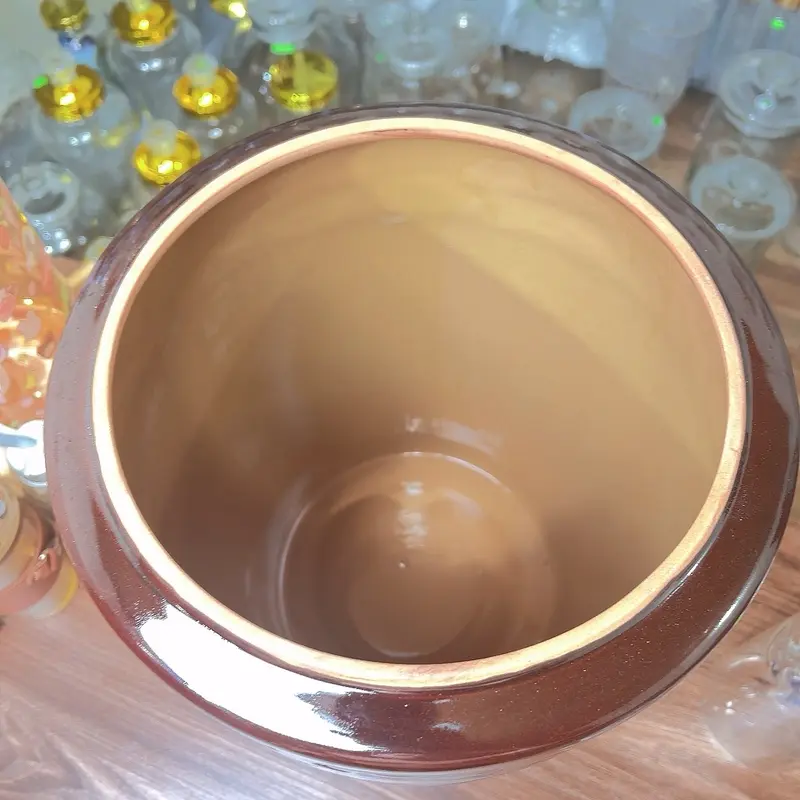 Hũ Đựng Gạo 10kg- 15kg-20kg. Gốm Sứ Tráng Men. Gốm Bát Tràng Đựng Thực Phẩm Đựng Gia Vị Đựng Đồ Ăn 6