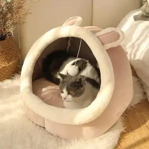 Keranjang Tidur Hewan Peliharaan 34 x 38 x 40 cm Rumah Kucing Cat Tent Bed