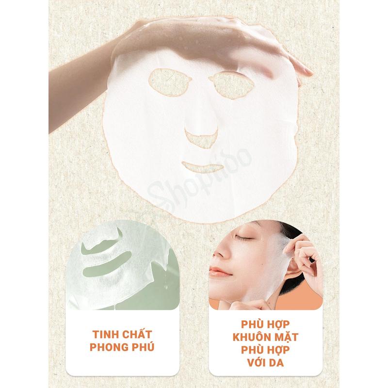 Mặt nạ nhau thai cừu Rwine Beauty dưỡng da, cung cấp độ ẩm, tái tạo collagen 40ml 5