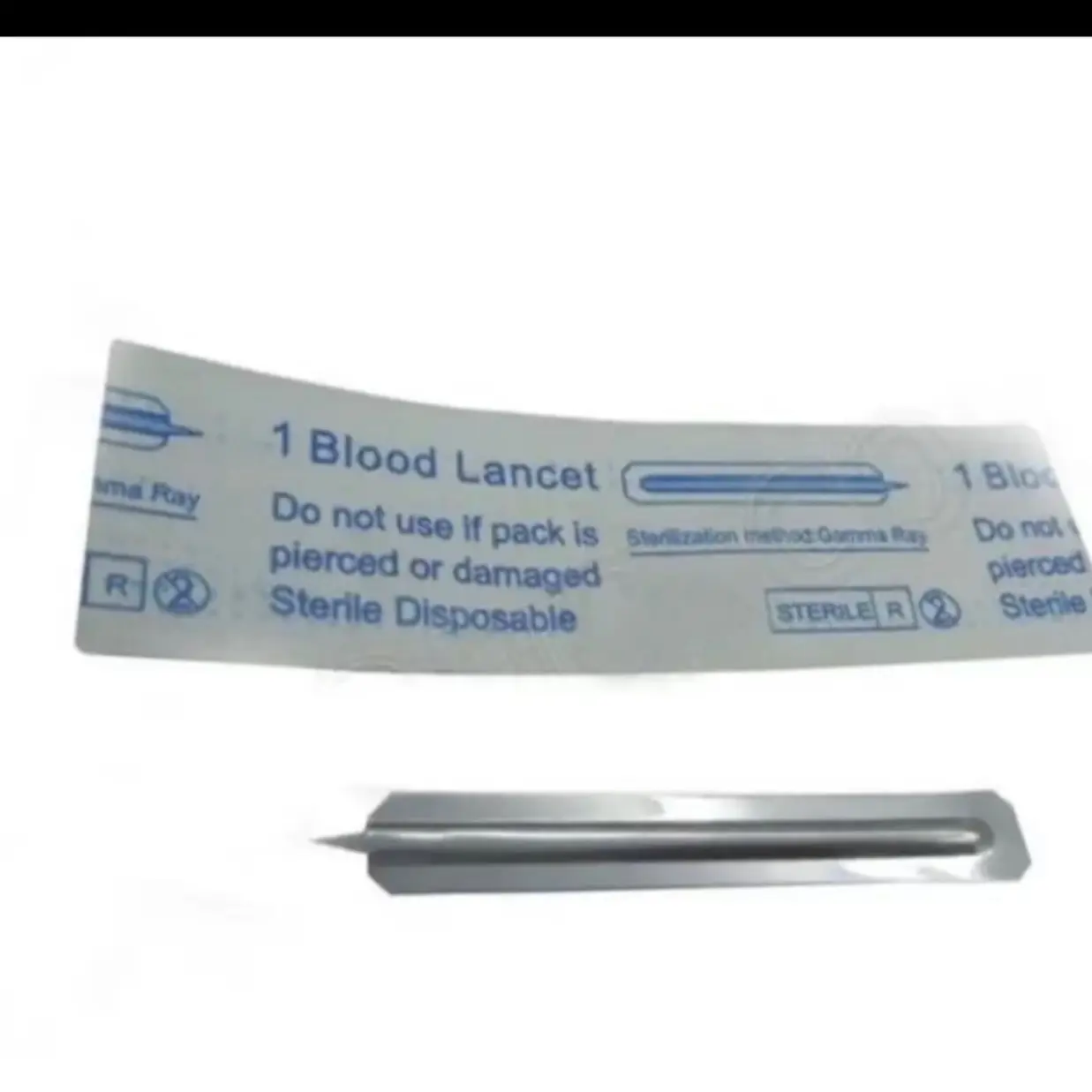 Dụng cụ lấy mụn kim nể mụn Blood Lancets cho spa và cá nhân - Skincare