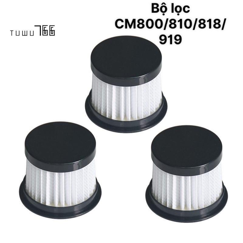 sét 3 Lõi lọc Hepa cho máy hút hút bụi diệt khuẩn Deerma CM300(S), CM400, CM500, CM800, CM900 (lọc 99,9% bụi mịn PM2.5)