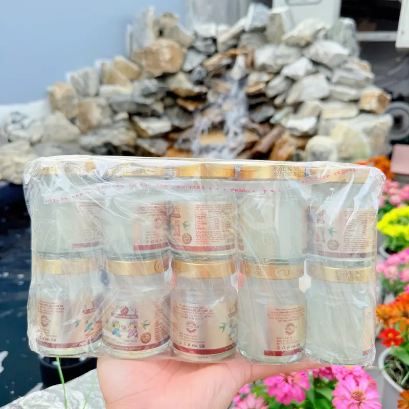 (COMBO Mix 2 Vị ) 1 set yến trắng + 1 set yến vàng (không vỏ hộp)- 1set/10hủ 1