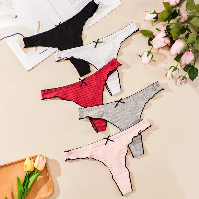 Quần Lọt Khe Nữ, Thiết Kế Dễ Thương, Làm Bằng Bông, Đồ Lót Nữ, Quần Lót G-string Gợi Cảm, Đồ Lót, Thích Hợp Cho Phụ Nữ, Quần Lót Bikini, Quần Lót Nữ, Quần Lót, Tangas