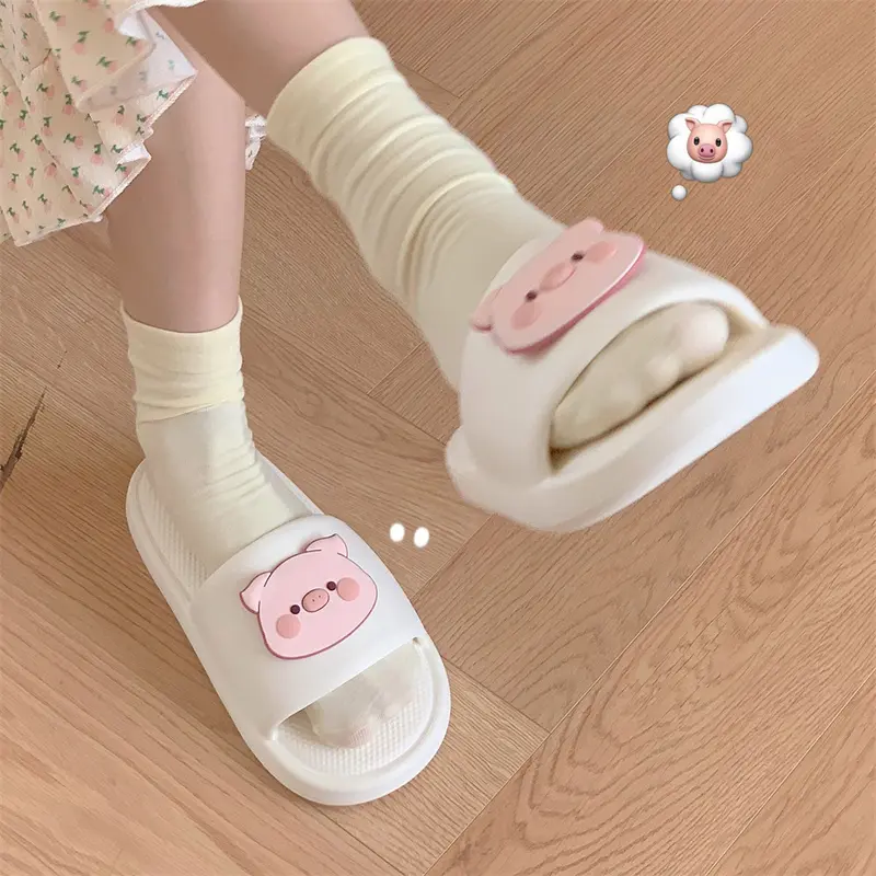 Dép đi trong nhà HEO con,Dép đi văn phòng hình Heo dễ thương 3
