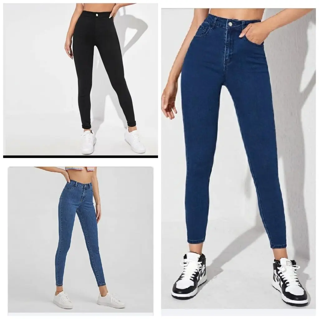Super stretchable skinny fit jeans for woman ⭐⭐⭐