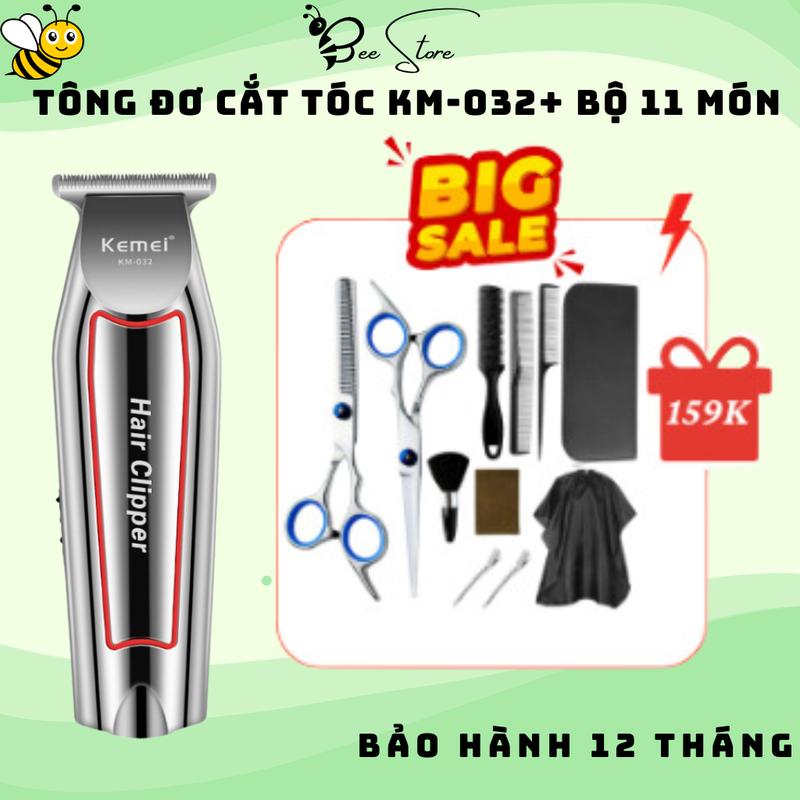 Tông đơ chấn viền, chan vien Kemei KM-032/ kemei 2299/  cắt tóc chuyên nghiệp Turbo cực khoẻ bảo hành 1 năm Women - Cạo Râu kemei  2299