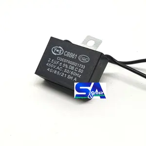 Kapasitor Kipas uf 2,5 Mikro - Capasitor 2.5 Spare Part Kipas Angin