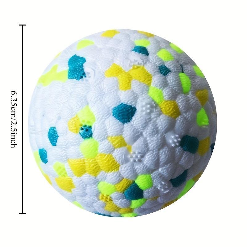 Product Introduction of Random Color Polka Dot Pattern Dog Chew Toy, Interactive Dog Toy, Durable Dog Teething Toy, Pet Chew Ball Toys, Dog & Cat Accessories 4