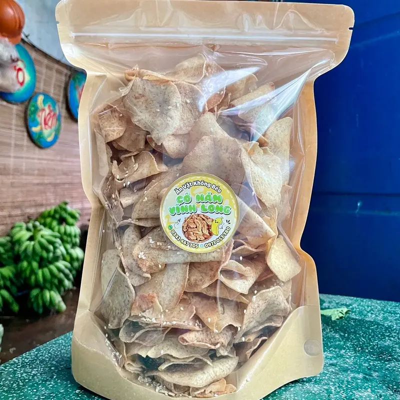 KHOAI MÔN SIÊU GIÒN TÚI 500g ĐƯỜNG ÍT 2