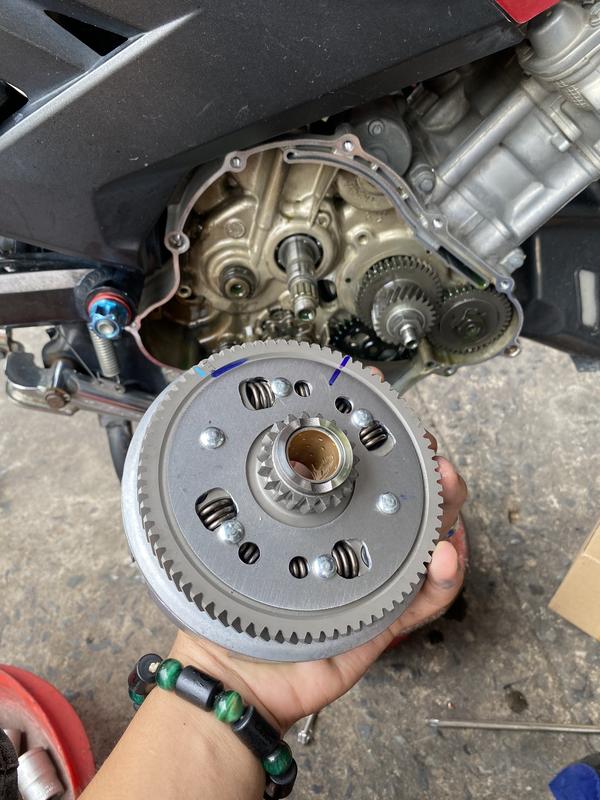 Chuồng heo chống dọng nồi cho xe Yamaha Ex150 Phụ Tùng 0