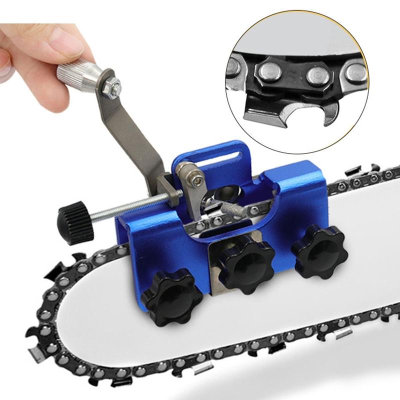 Portable Electric Chainsaw Sharpener Tool Aluminum Alloy Chainsaw Sharpening Jig Handheld Grinding Machine Tools 0