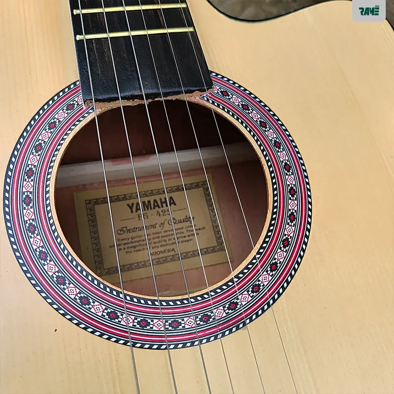 [cod] Gitar Akustik Elektrik Yamaha Murah Siap Pakai Gitar pemula Custome Bonus Tas 5