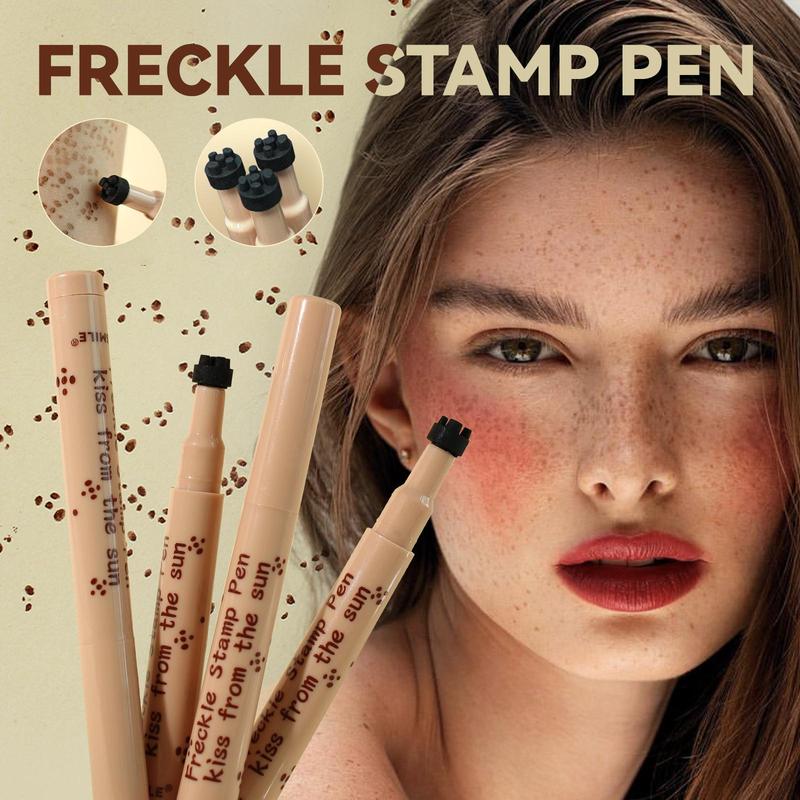 Product Introduction of Natural Simulation Freckle Pen, 1 Count Waterproof Long Lasting Freckle Pen, Quick Drying Freckle Pen, Makeup Tool for Women, Christmas Gift 14