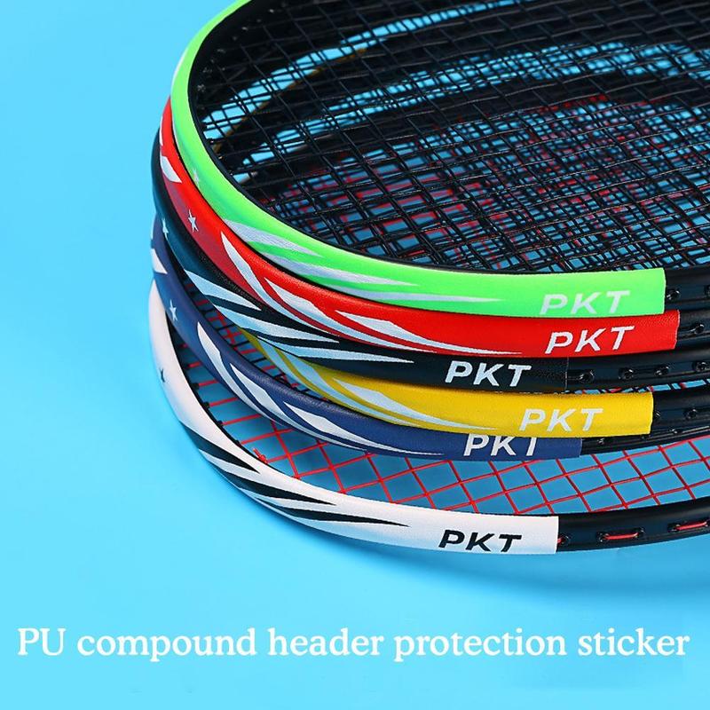 Badminton Racket Head Protection Tape Attached Border Feather Tape Anti-scratch Protection E3Z8 3