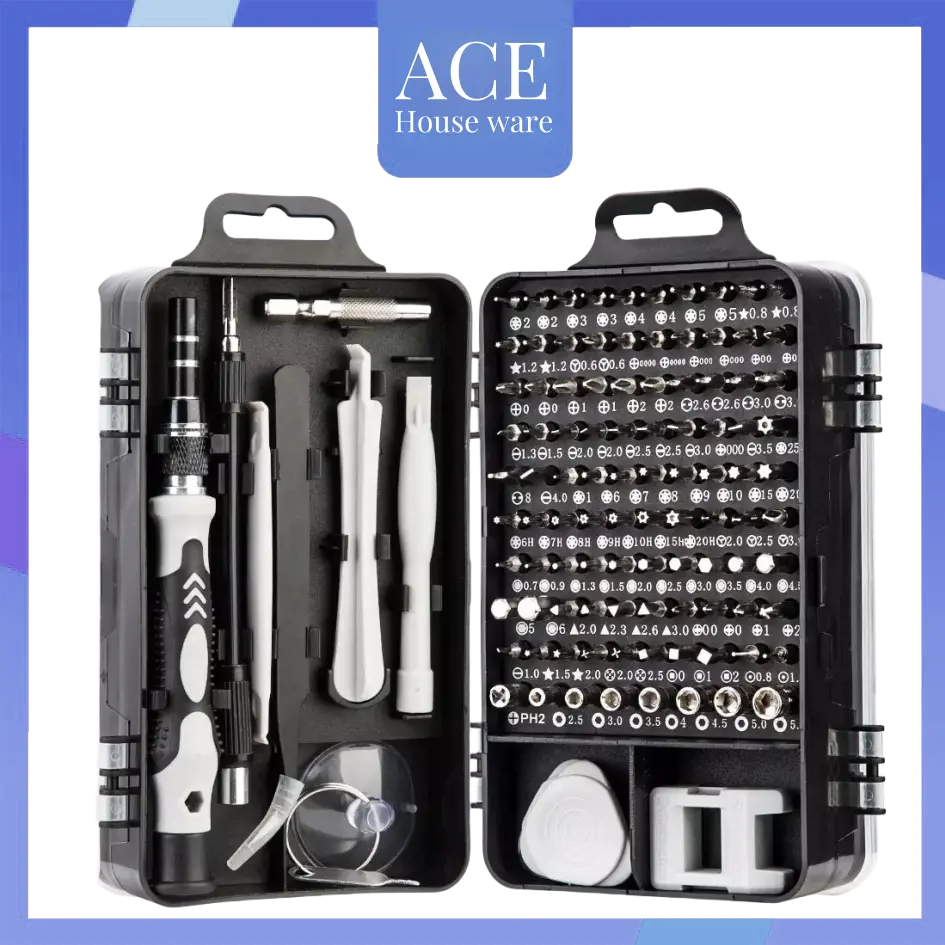 115 In 1 Mini Magnetics Precision Screwdriver Set Multi Computer Pc Mobile Phone