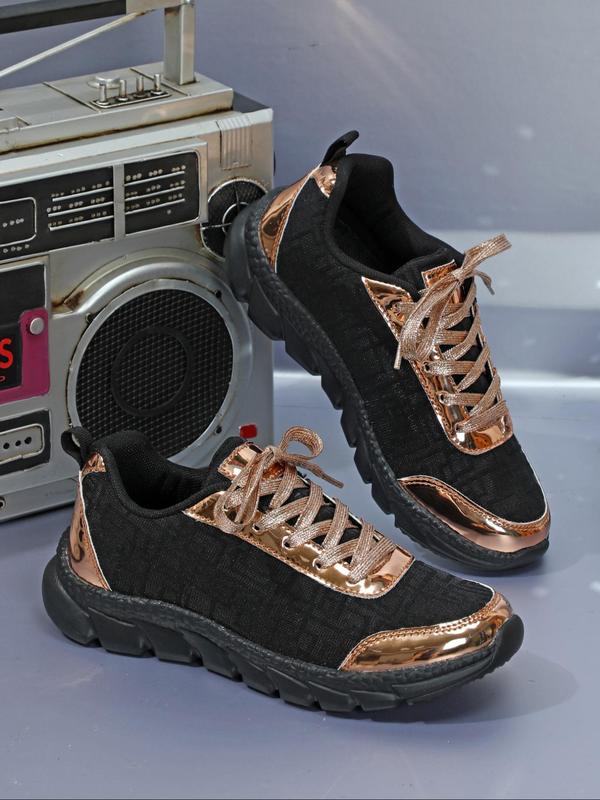 Men's Fashionable Low Top Sneakers, Casual Breathable Comfortable Sports Running Shoes, Male All-match Round Toe Shoes for Daily Wear 3