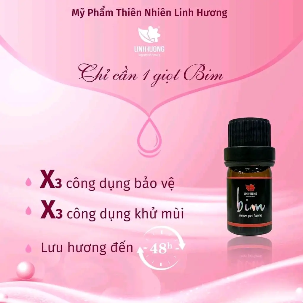 nước hoa vùng kín Linh Hương Nữ Xịt Thơm
