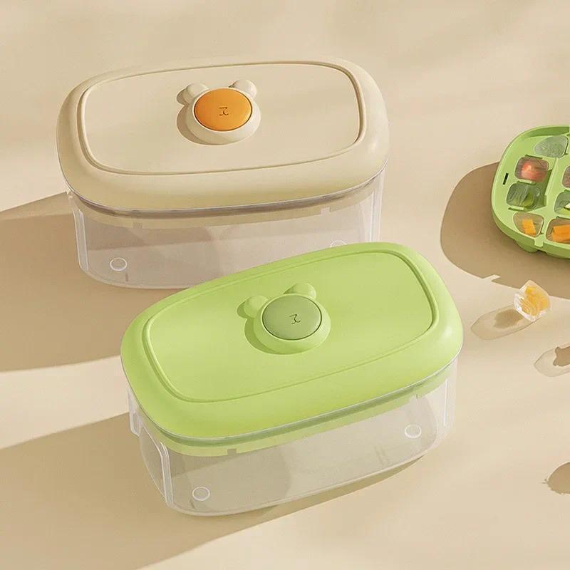 28Grids Ice Cube Tray Press Type Ice Block Mold for Home Storage Making Mold Summer Ice Maker Kitchen Sealed Maker 2