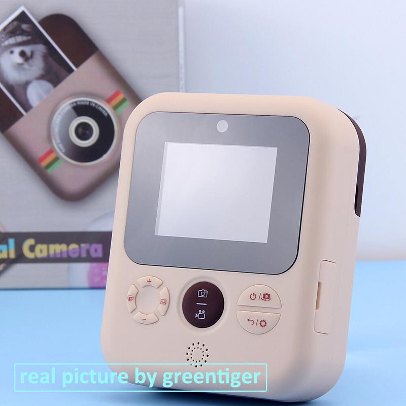 Product Introduction of HD Instant Camera Video Recording Dual Lens Thermal Paper Photo Printing Birthday Gift Boys Girls Toys Digital Kids Camera 12