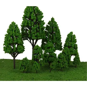 Pohon Miniatur Artificial Diorama Maket 7cm