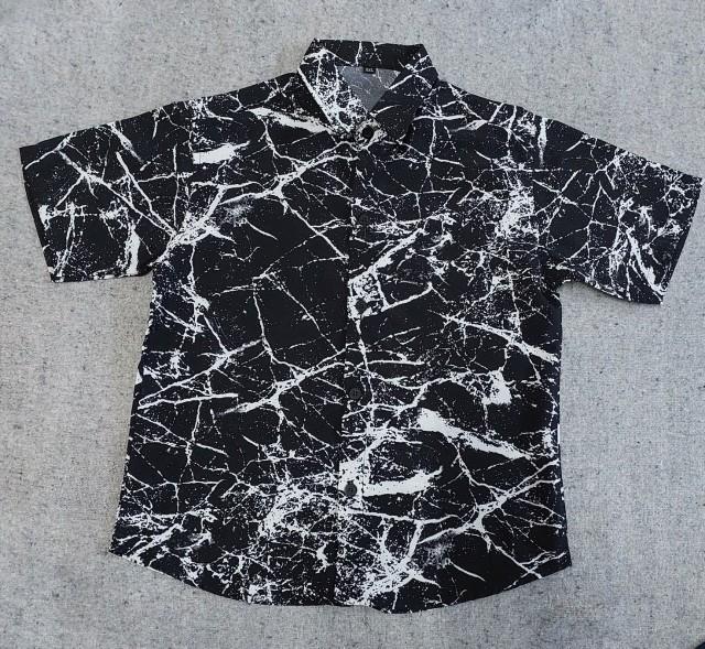 Product Introduction of เสื้อเชิ้ตเด็ก ไซส์XXL เสื้อเด็ก เด็ก ฮาวาย วินเทจ เสื้อคอปก เด็กผู้ชาย 14