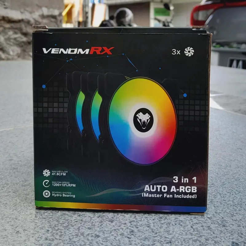 FAN CASING ARGB 3 in 1 VenomRX Komputer Pc 0