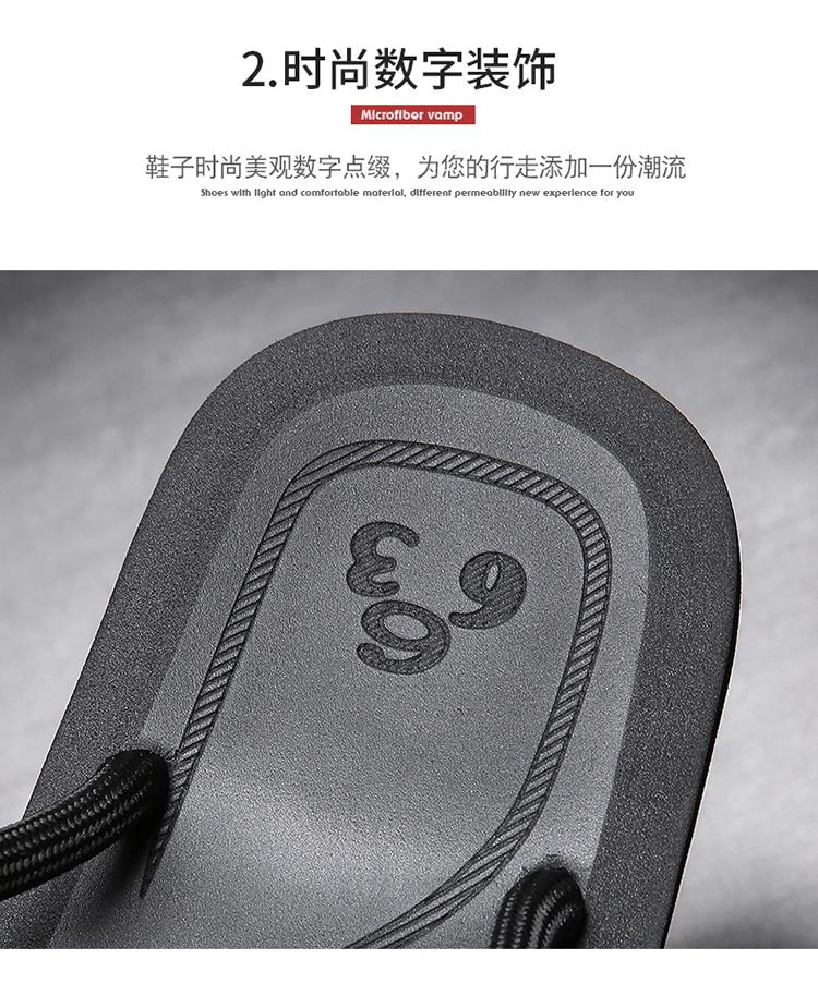 Product Introduction of Summer New Sandals, Men's Anti slip Outer Wear EVA Slippers, Men's Leisure Beach Flip Flops 7