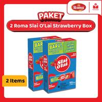 Gambar Paket 2 Roma Slai O'lai Strawberry Box dari Mayora Kota Administrasi Jakarta Barat 1 Tokopedia