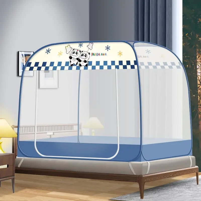 Beruang Putih - Atap Kain Anti Debu - Satu Pintu