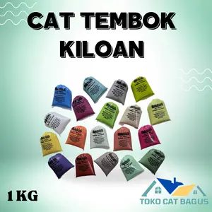 Cat Tembok Kiloan wangi anti mengapur anti luntur dan tahan lama 1 KG