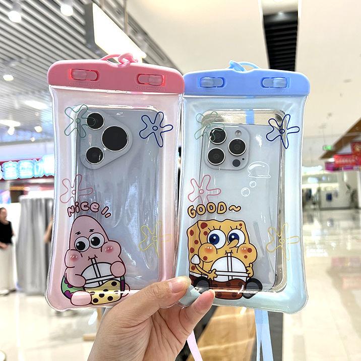 Brand New Airbag Style Waterproof Phone Pouch Touchscreen Compatible Photo-taking Waterproof Phone Bag Swimming Rafting Waterproof Sealed Bag 2