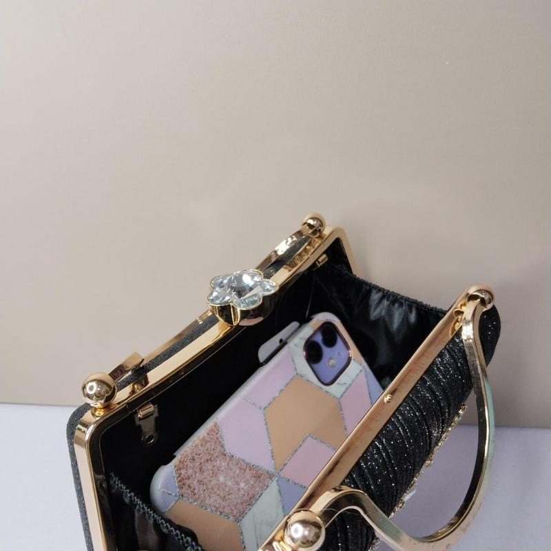 Tas Pesta Wanita Clutch Kondangan Cewek Boba House T80704 - 19cm 3