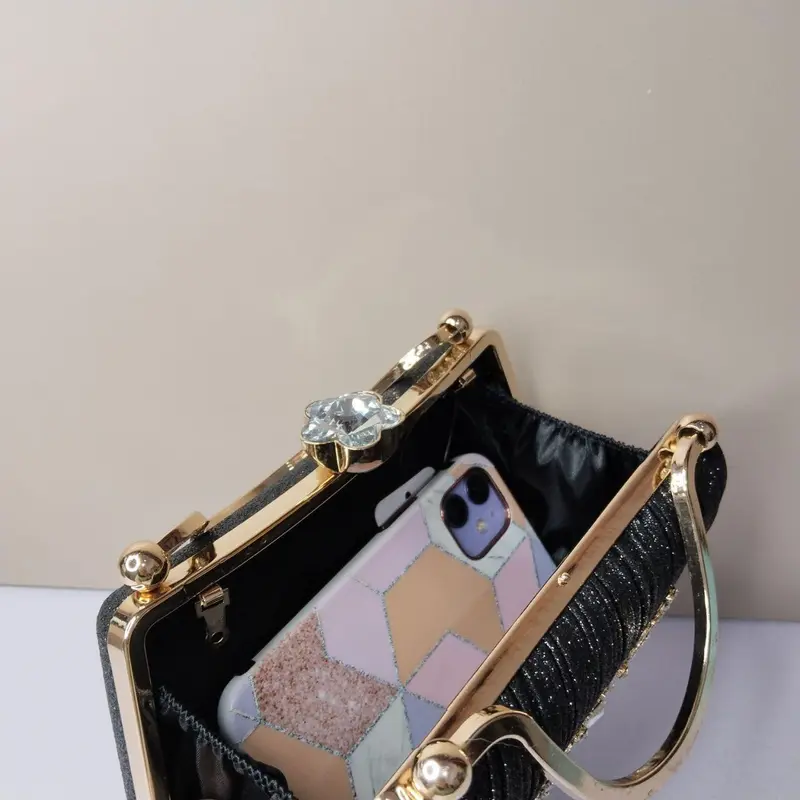 Tas Pesta Wanita Clutch Kondangan Cewek Boba House T80704 - 19cm 3