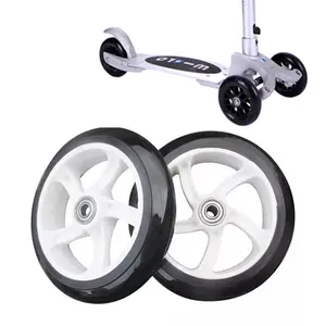 Roda Pedal Injak Otoped - Ban Karet Depan Belakang Universal Bahan Awet