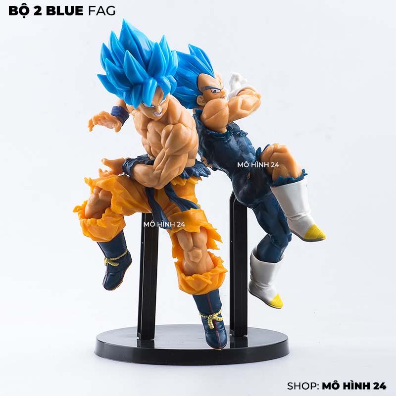 Bộ mô hình trưng bày đồ chơi Goku Blue Vegeta Blue FAG Fighter dragon ball super đấu broly figure dragonball