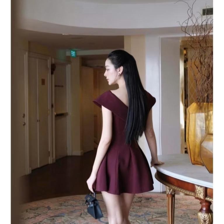 (Hàng mới về) Váy cánh tiên cổ V L.A.N Design L 31 phù hợp đi chơi ,đi tiệc Women 3