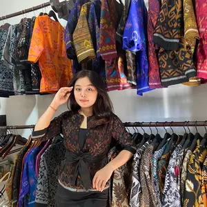 Blazer endek tali Polos