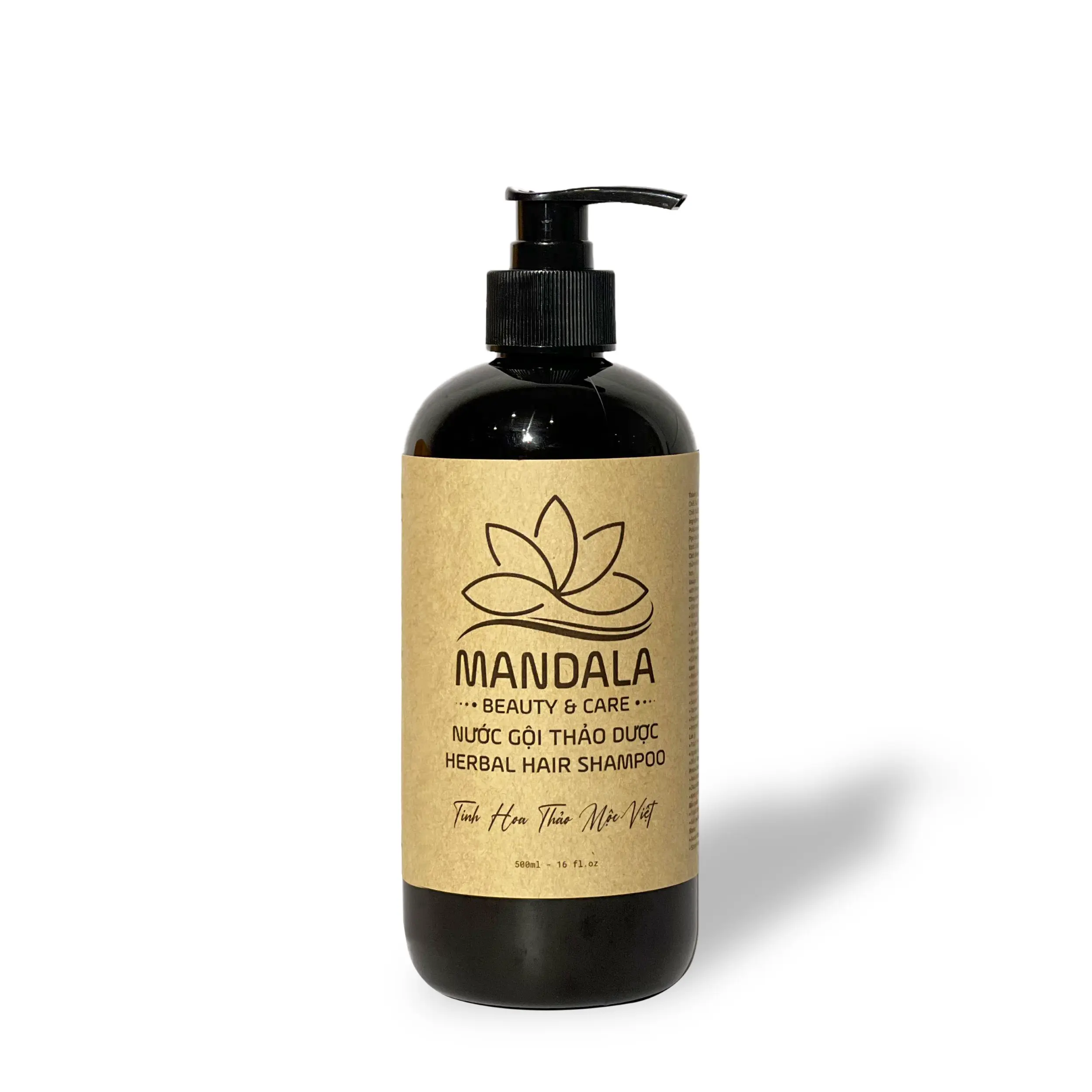 Nước Gội Đầu Thảo Dược Mandala Chống Bết Và Gàu Ngứa, Không Chứa Silicone