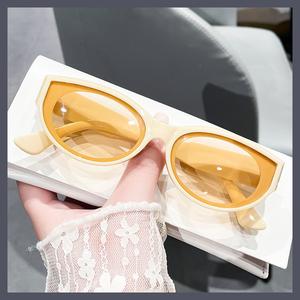แว่นกันแดดโพลาไรซ์ กันยูวี กันยแดด กรอบเล็ก ทรงตาแมวอินเทรนด์ใหม่ หน้าใหญ่และบาง คุณภาพระดับพรีเมียม