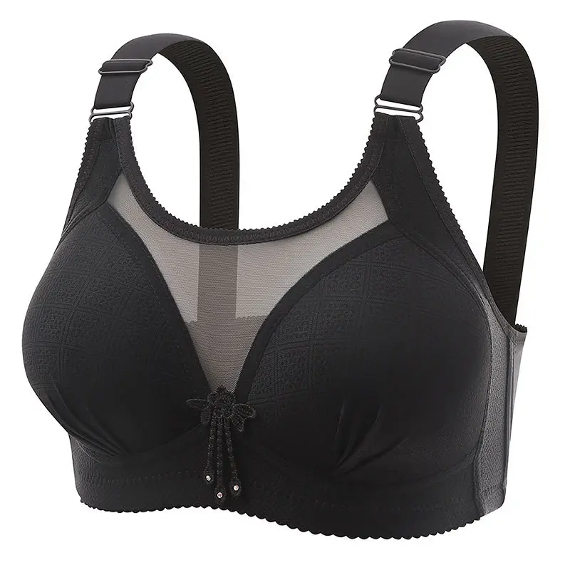 BC Cup New Large Size No Steel Ring To Wipe The Breast Brassiere Thin Models Of Beauty Back Bras Mom Underwear Women Sütyen