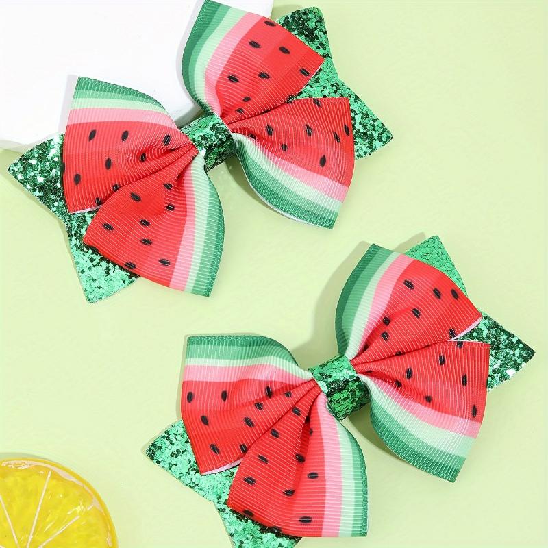 Lemon Glitter Clips Lemon Glitter Clips