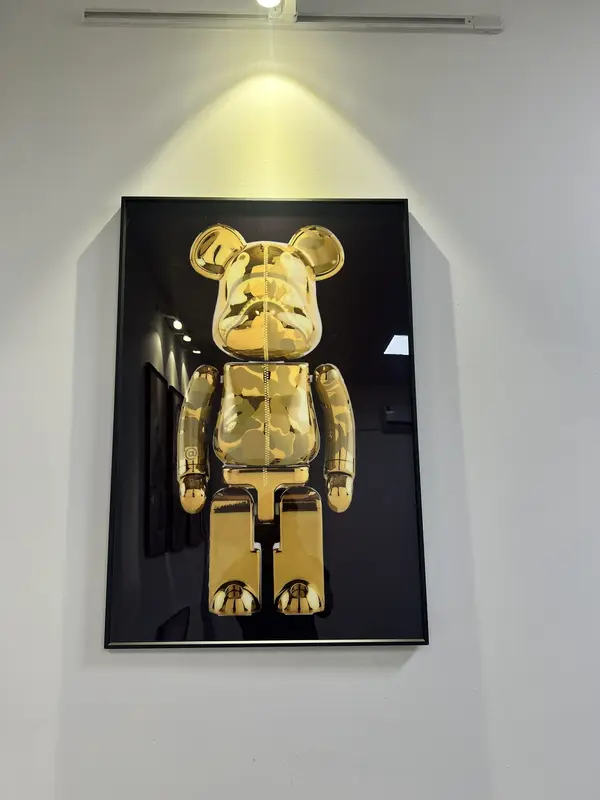 Tranh Cầu Thủ Siêu Sao Bóng Đá Tráng Gương Treo Tường Ranaldo Messi Neymar Mbappe CR7 M10 Real madrid MU Decor Phòng Khách Decor Phòng 7