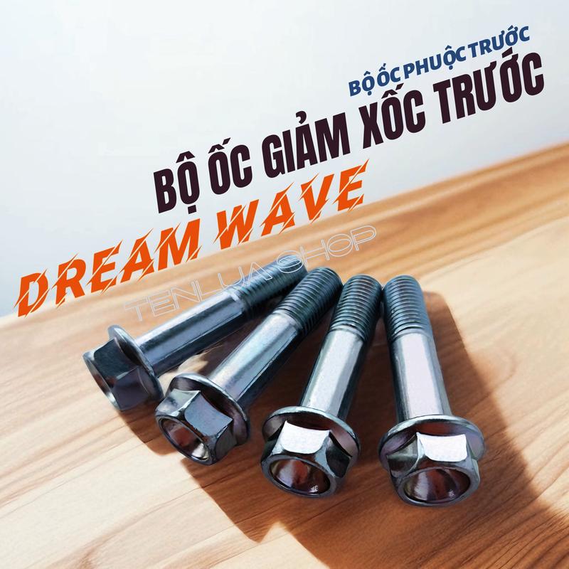 Bộ ốc giảm xốc trước Dream & Wave Alpha ( Hàng Loại 1 ) Phụ Kiện Phụ Tùng Phụ Kiện Phụ Tùng Cao Su