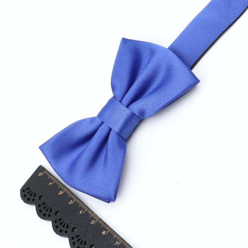 ZONFAZ New Quality Solid Color Bowtie For Children Cute Adjustable Wedding Party Bow Ties Kids Butterfly BowKnot Tie 2