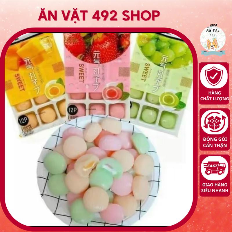 Bánh Mochi Nhân Trái Cây Kem Lạnh