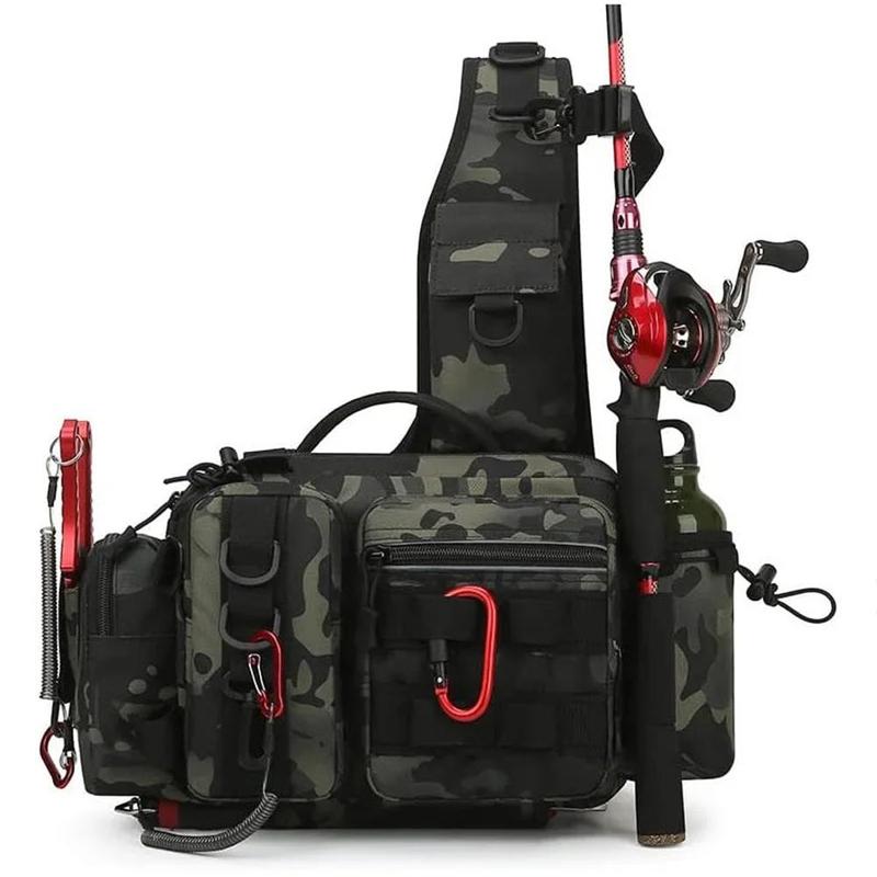 Product Introduction of Outdoor Multifunctional Fishing Bag, Large Capacity Tackle Storage Bag, Fishing Gear Storage Bag, Fishing Accessories Bag 5