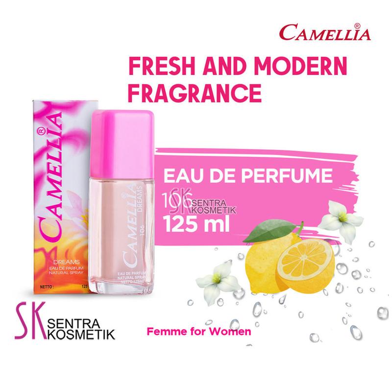 CAMELLIA Parfum Wanita Eau De Parfume 125 ml Perfume Red Violet 5