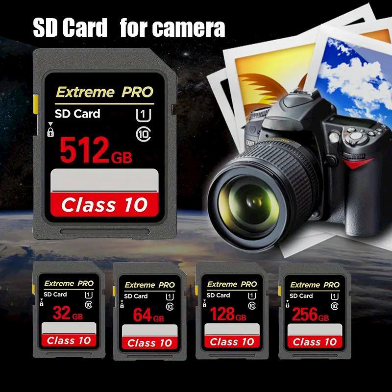 4K HD Quality High Speed SD Card, Memory Card SD Card for Camera, 1 Count Efficient Transimission Flash Card, Professional Camera Accessories, Best Gifts for Men 0