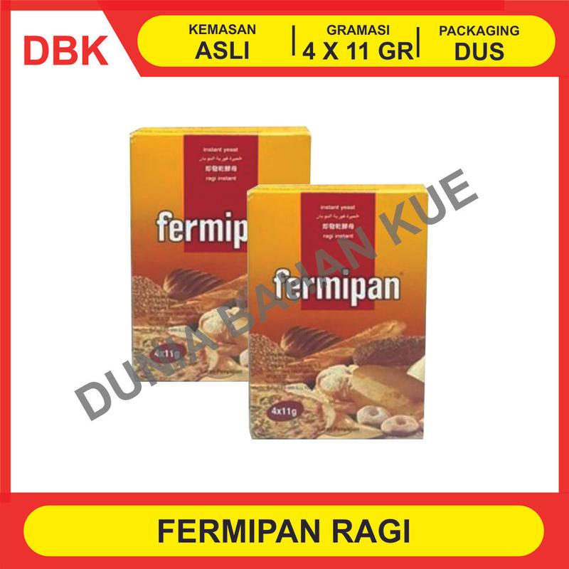 FERMIPAN / RAGI INSTANT / INSTANT YEAST DUS 4 SACHET X 11 GR - Shop ...